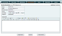 Einstellungen zum Einbinden beliebiger Imap- und POP3-Postfcher
